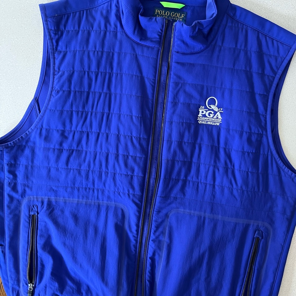 Polo Golf Men's Royal Blue Vest